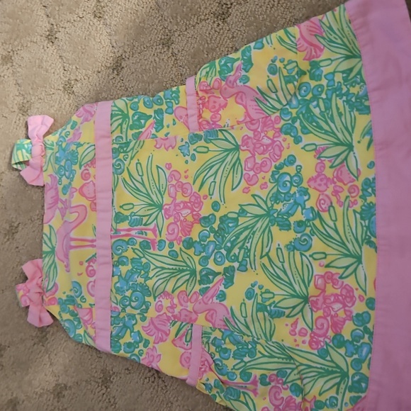 Colorful Tropical Print Dress - Picture 1 of 5